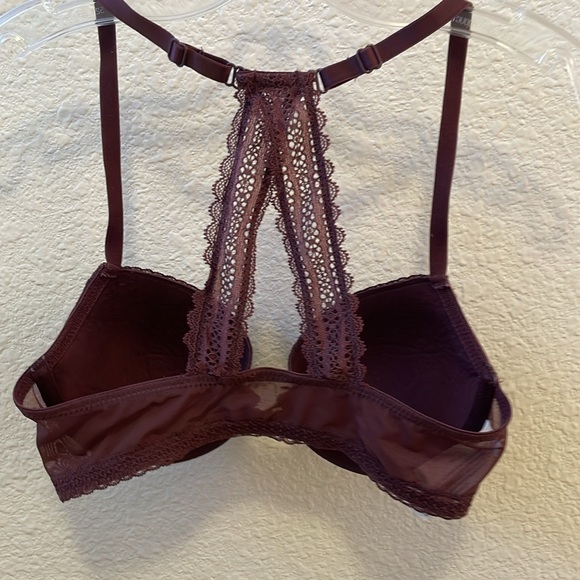 Auden Racerback Bra - Plum - Picture 3 of 12